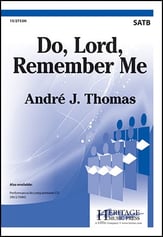 Do, Lord, Remember Me SATB choral sheet music cover